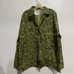 Vintage Kmart Camo Jacket Size M Lightweight Zip‎ Up Outdoor Hunting Fishing